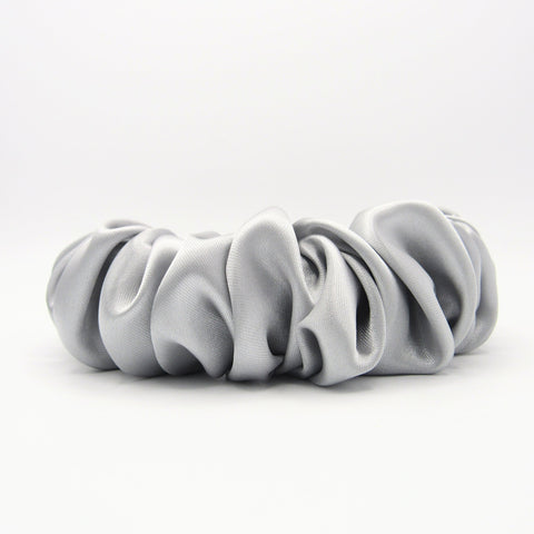 Gray Satin Fabric Headband