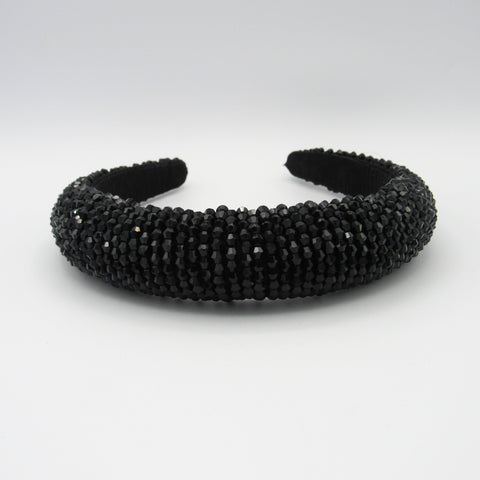 Black Crystals Headband