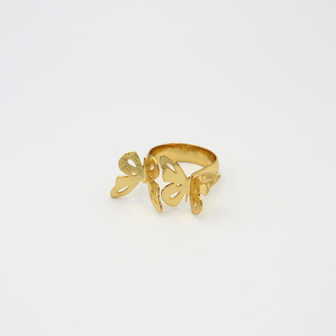 Butterfly Golden Ring