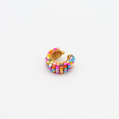 Woven Twisted Colors Ear Cuff