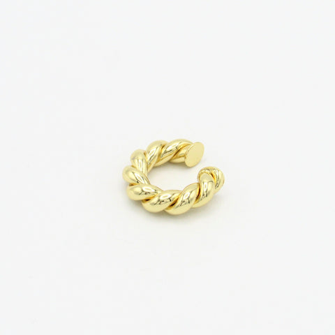 Rope Golden Ear Cuff