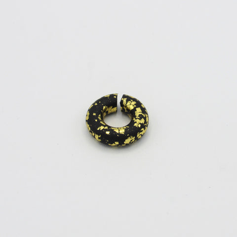 Black And Gold Ear Cuff