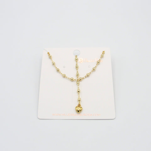 Heart Golden Chain Necklace