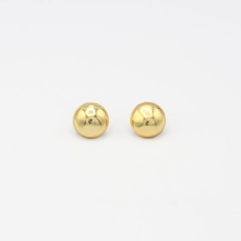 Circles Golden Studs Earrings