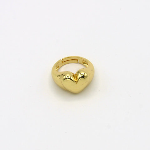 Heart Connection Golden Ring