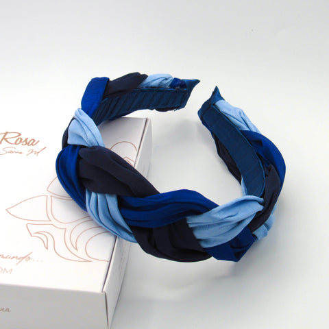 Braided Connection Blue Tones Headband