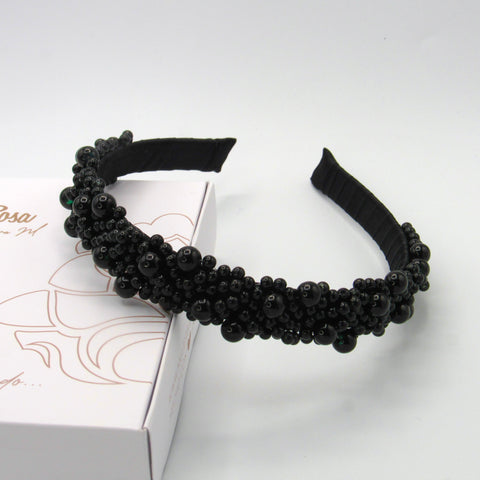 Spheres Connection Black Headband