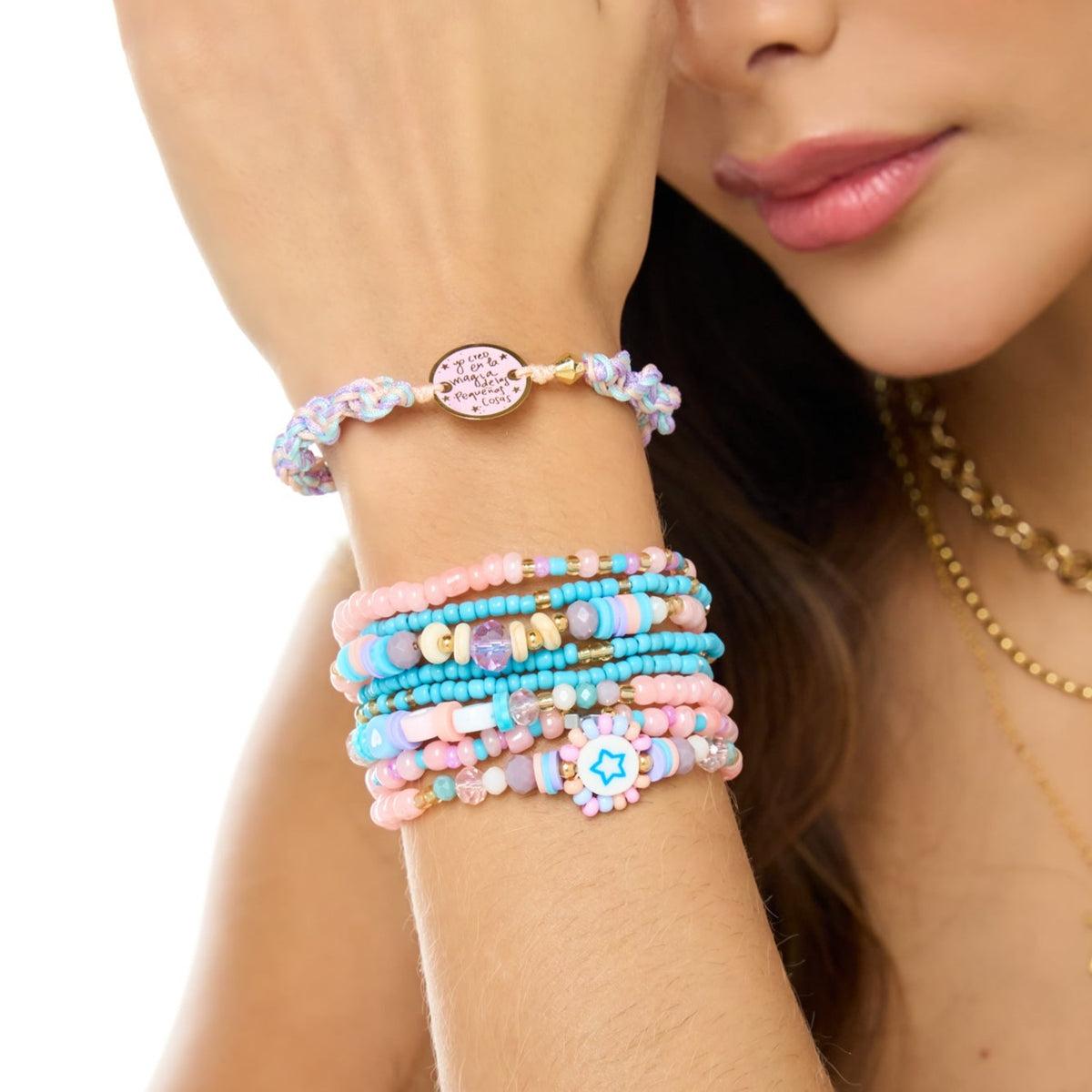 Light Colors Musa Bracelets Set