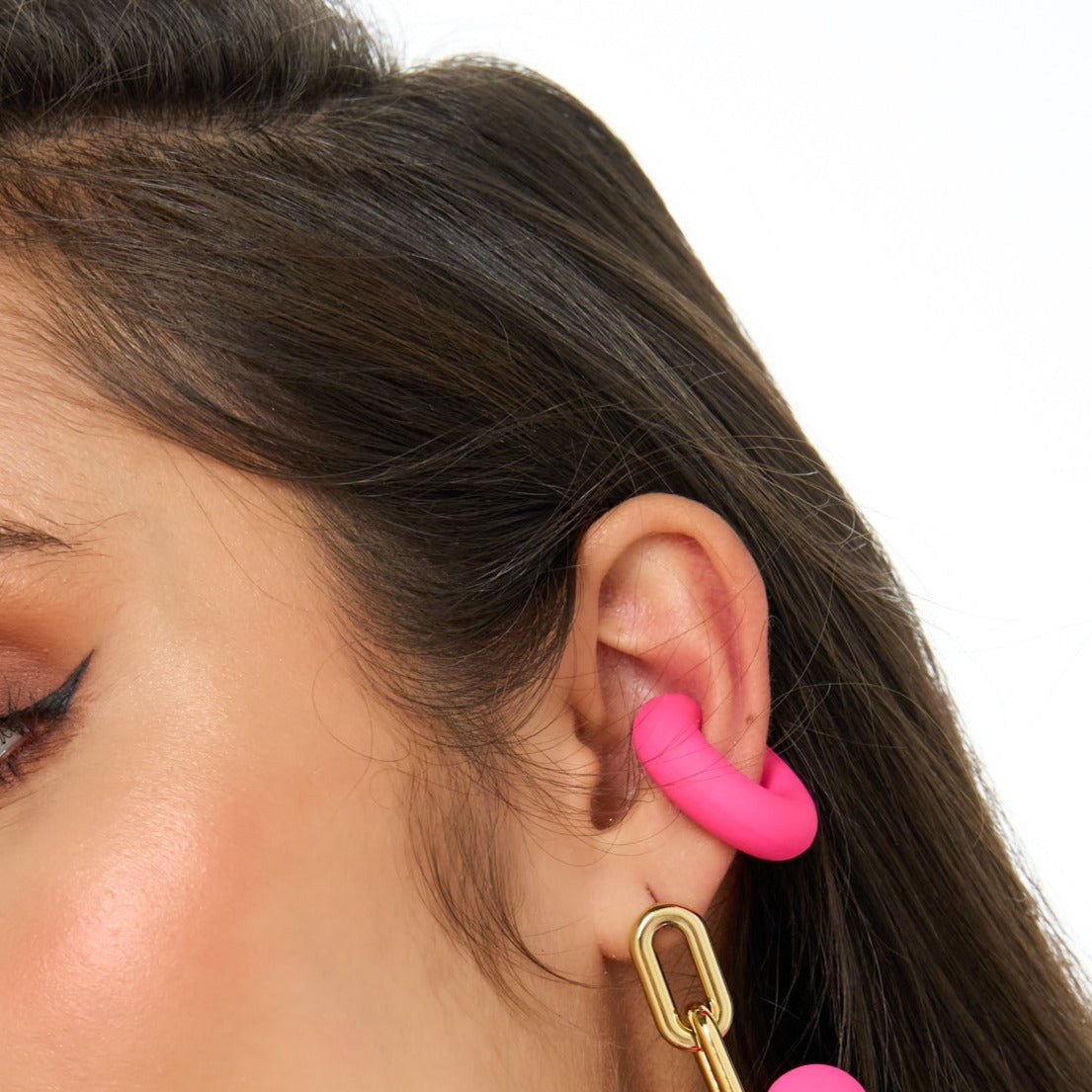 Fuchsia Ear Cuff