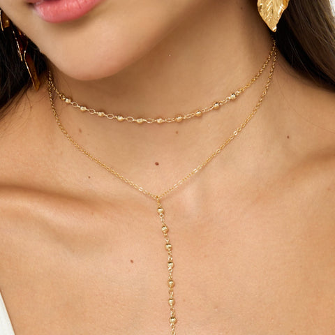 Heart Golden Chain Necklace