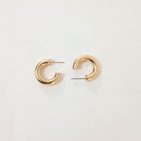 S-Size Etnia Golden Hoop Earrings