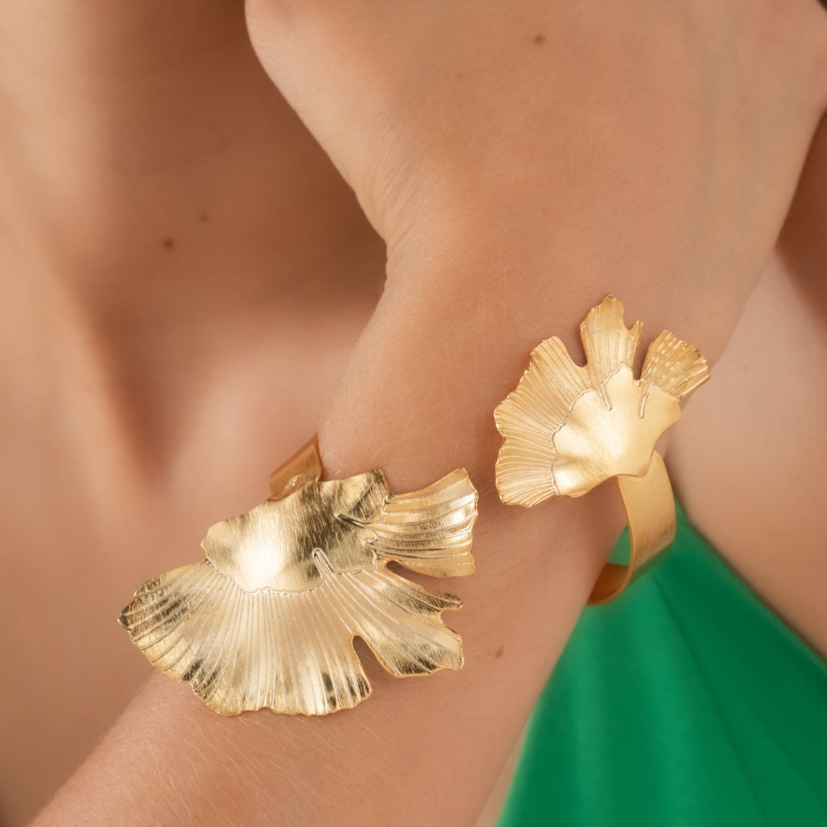 Etnia Flower Golden Bracelet