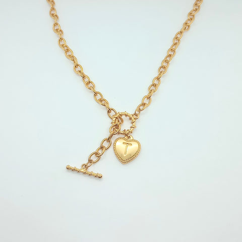 Heart Golden Necklace