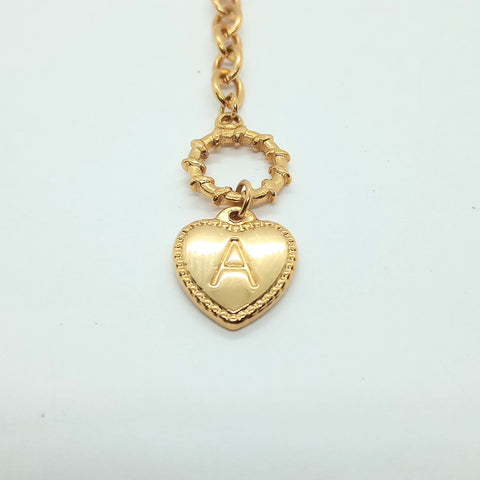 Heart Golden Necklace