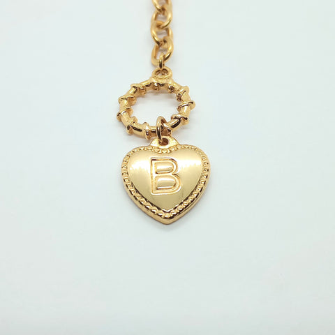 Heart Golden Necklace