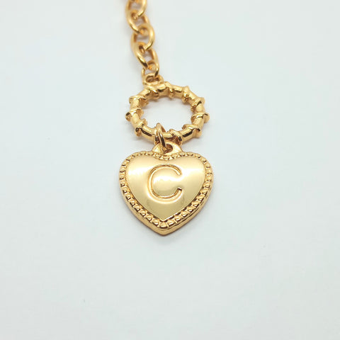 Heart Golden Necklace