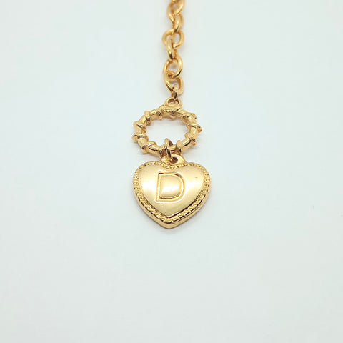 Heart Golden Necklace