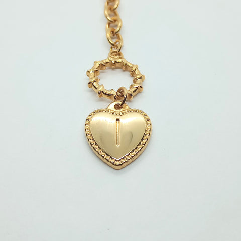 Heart Golden Necklace