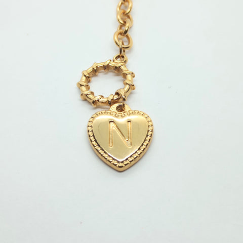 Heart Golden Necklace