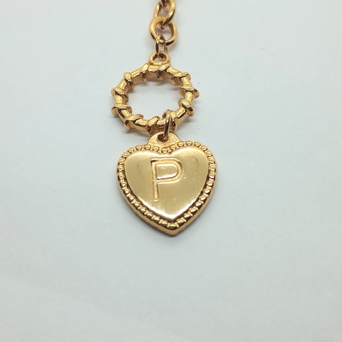 Heart Golden Necklace