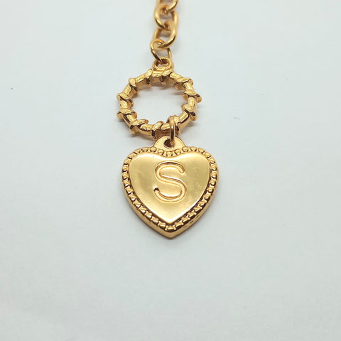 Heart Golden Necklace