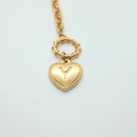 Heart Golden Necklace