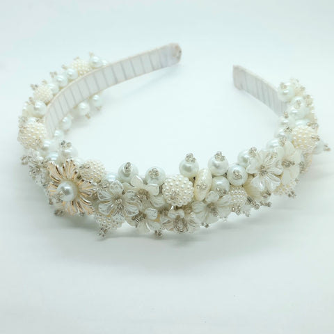 White Christmas Headband